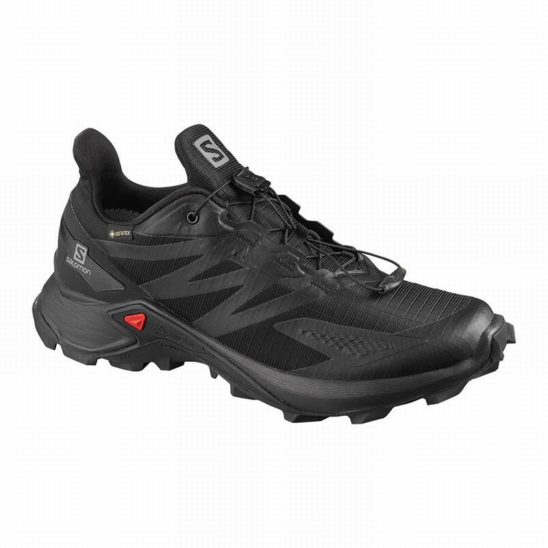 Chaussures De Trail Running Salomon Femme Noir - Salomon SUPERCROSS BLAST GTX W - France (4217-MYHKC